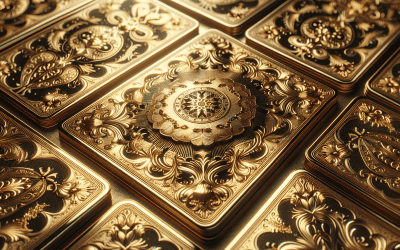 Golden Tarot: Luksuz i Elegancija Upravljaju Kartama