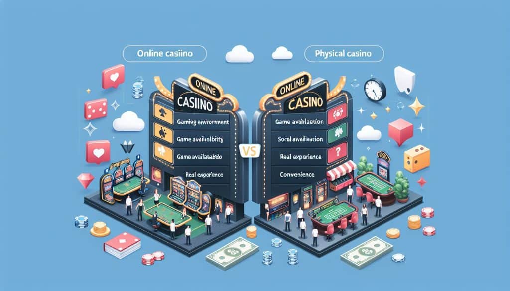 Online vs. fizički casino prednosti i mane Online vs. fizički casino prednosti i mane