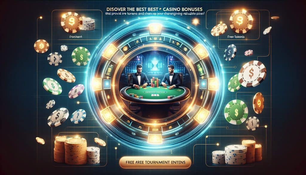 Casino bonusi koji omogućuju besplatne turnirske ulaznice
