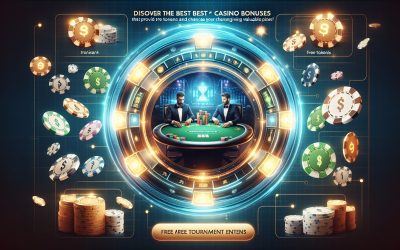 Casino bonusi koji omogućuju besplatne turnirske ulaznice
